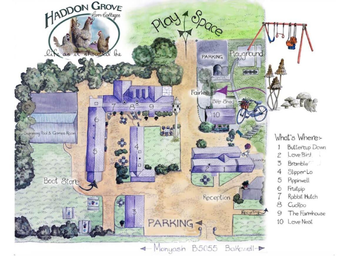 בייקוול Haddon Grove Farm Cottages מראה חיצוני תמונה